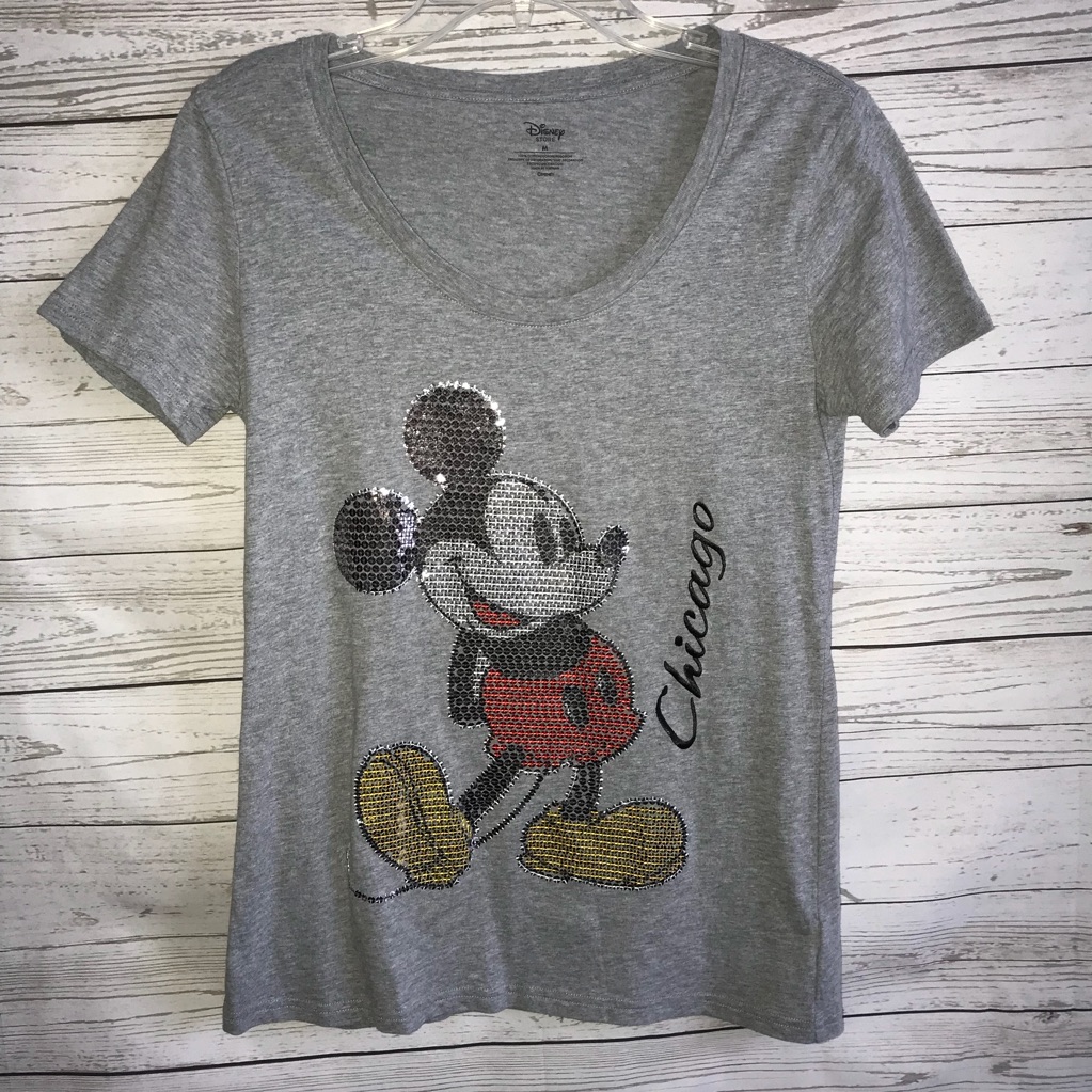 Official Disney Store Mickey Mouse Chicago Tshirt Official Disney Store Mickey Mouse Chicago Tshirt